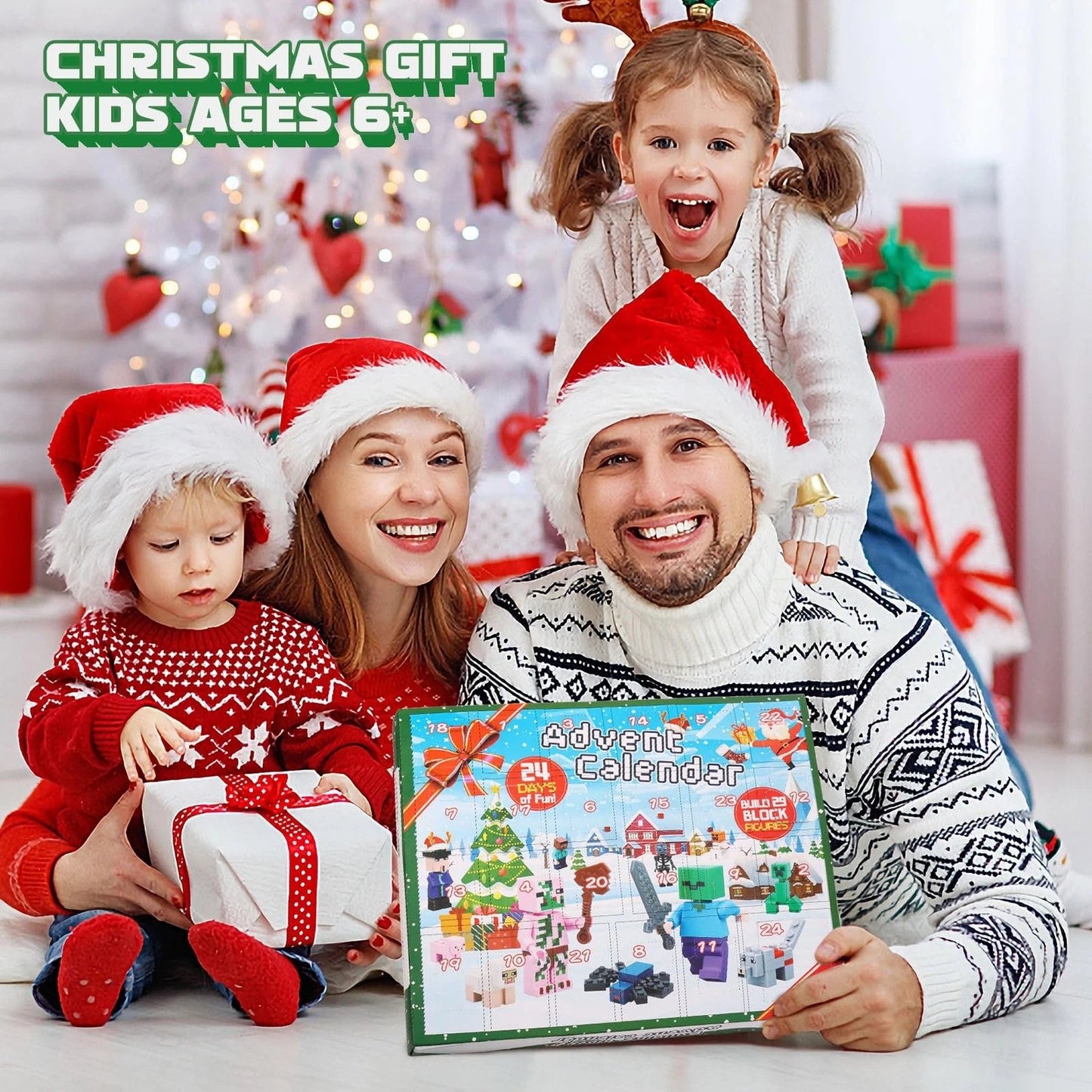 2025 Toy Figures Building Blocks Advent Calendar