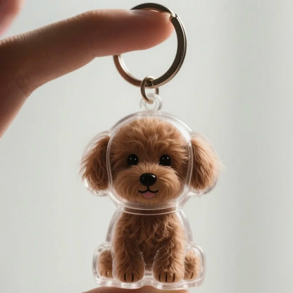 🎄Christmas Hot Sale 49% OFF - Dog Hair Storage Memorial Keychain