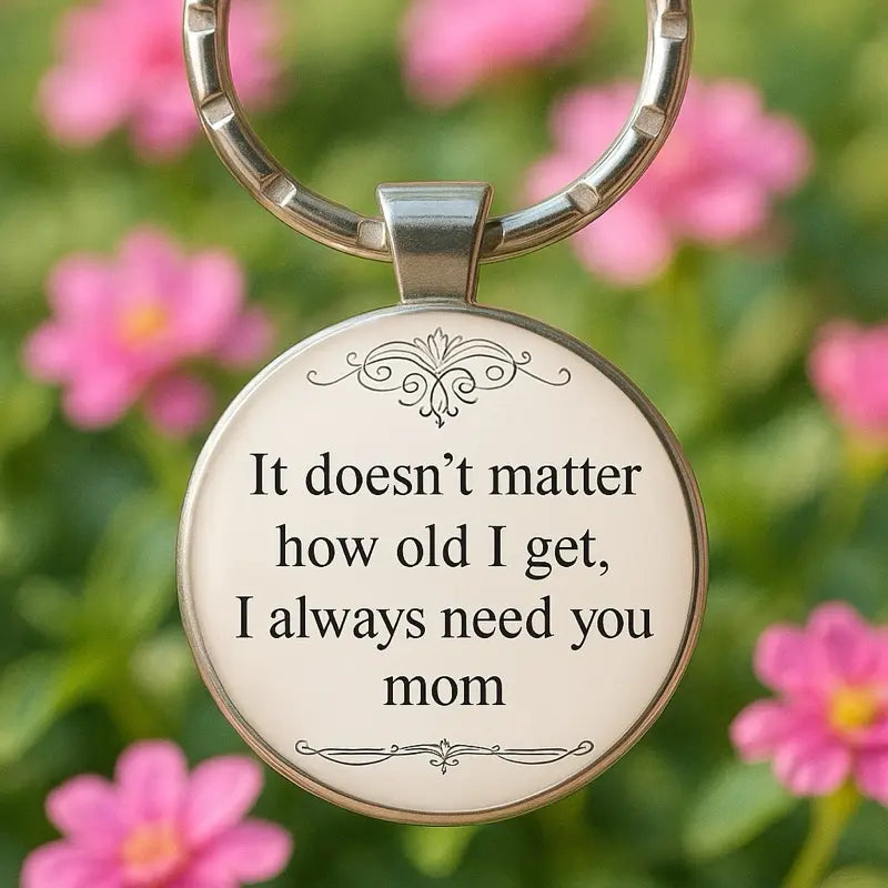 I Need You Mom Keychain – Sweet Meaningful Gift for Mom