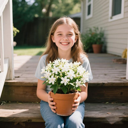 🏆 75K+ SOLD! 🌿❄️ Midnight Perfume Jasmine Seeds – Winter Planting, Perennial Blooms & Fragrant Garden Elegance 🌸