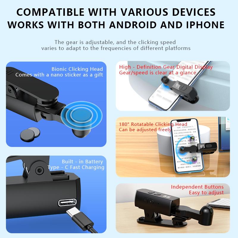 🎄Last Day Sale 50% OFF- Rechargeable Automatic Clicker