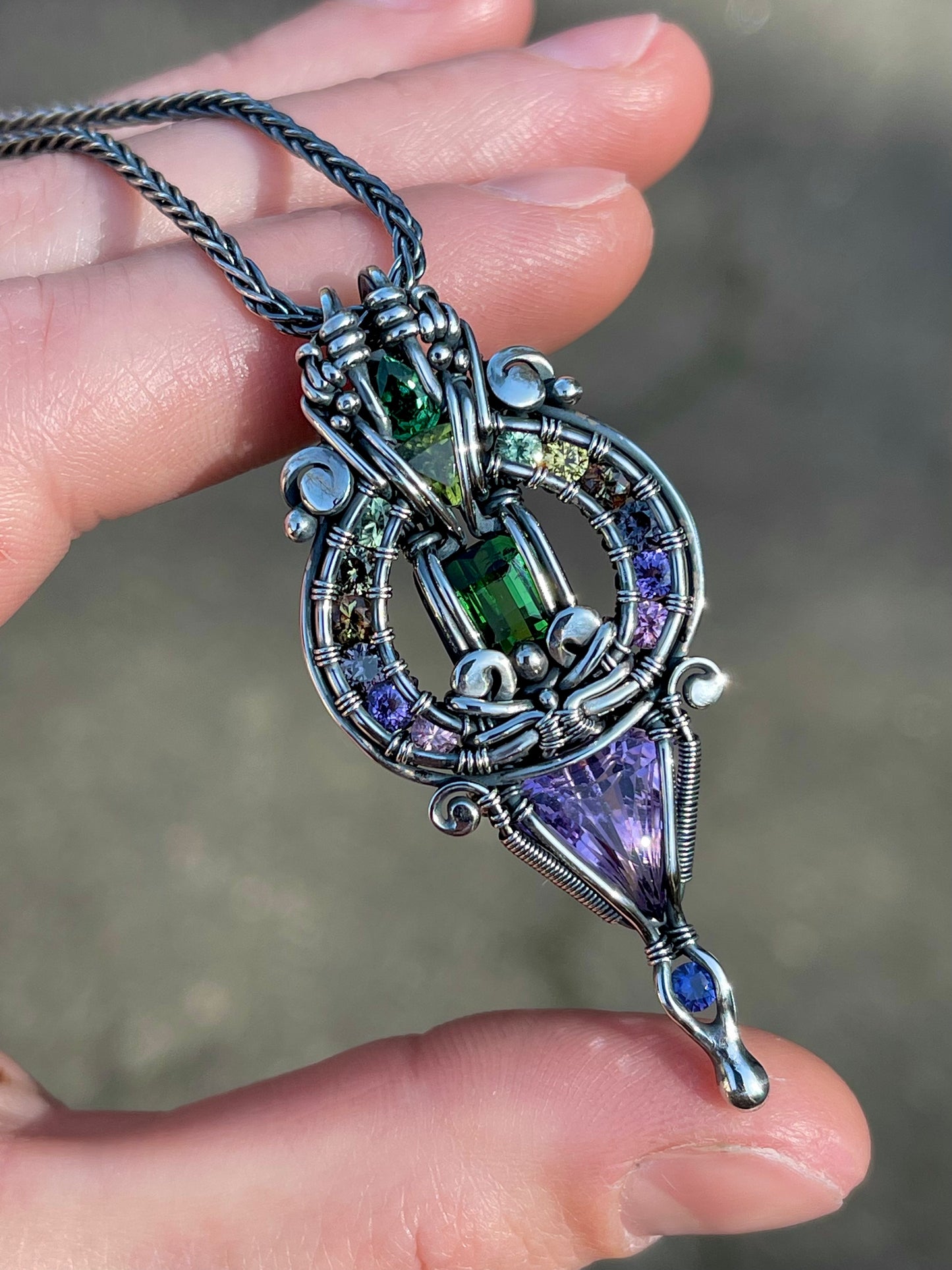 Handmade Crystal Pendants - Amortentia