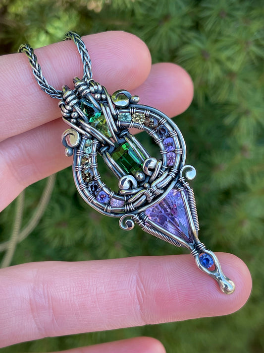 Handmade Crystal Pendants - Amortentia