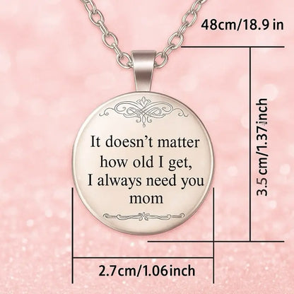 I Need You Mom Keychain – Sweet Meaningful Gift for Mom