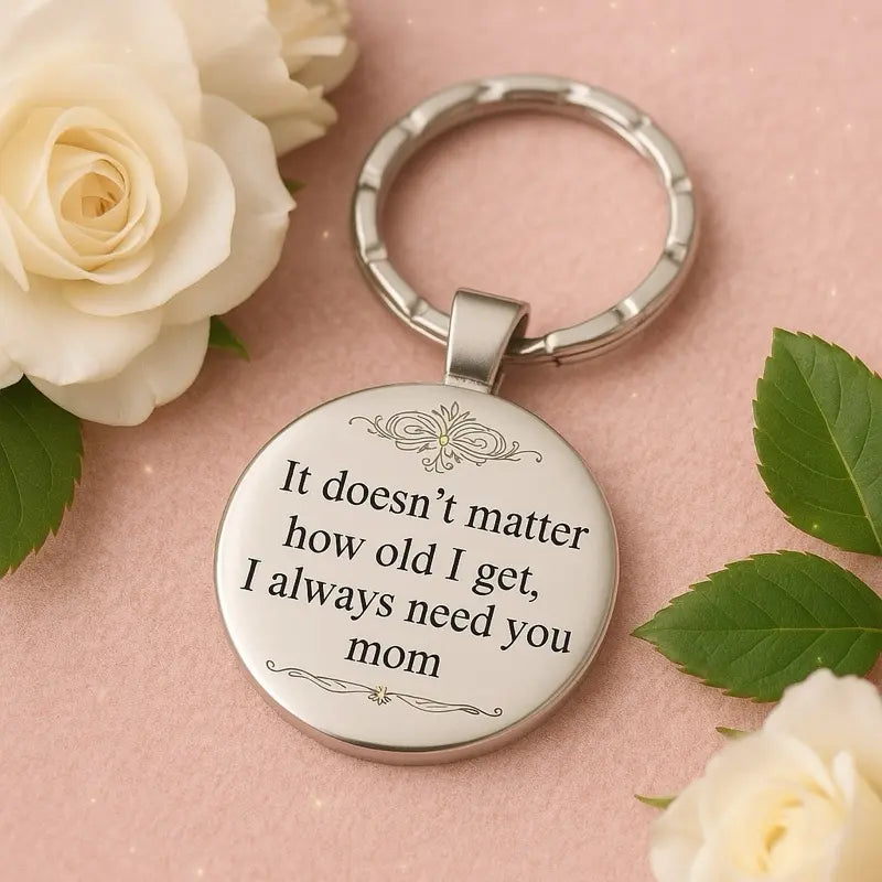 I Need You Mom Keychain – Sweet Meaningful Gift for Mom