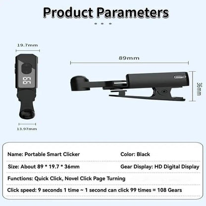 🎄Last Day Sale 50% OFF- Rechargeable Automatic Clicker