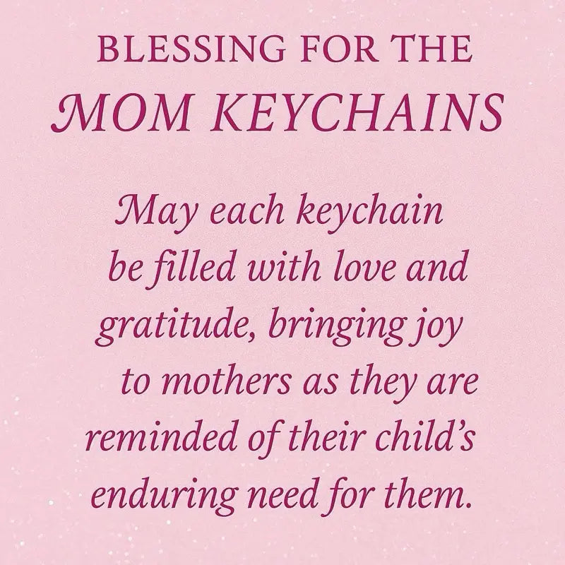 I Need You Mom Keychain – Sweet Meaningful Gift for Mom