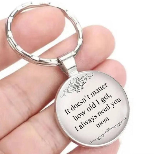 I Need You Mom Keychain – Sweet Meaningful Gift for Mom