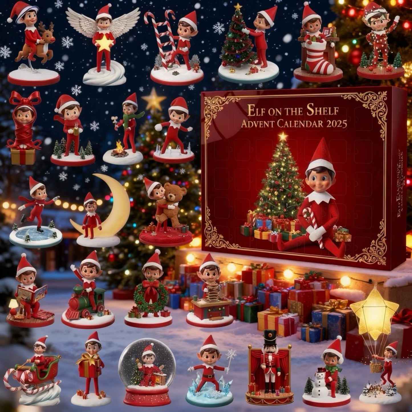 🎄Elf On The Shelf 2025 Advent Calendar