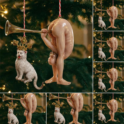 🔥 Black Friday 50% OFF --Limited-time offer: Buy 1 Get 1 Free-Funny Medieval Grotesque Ornament