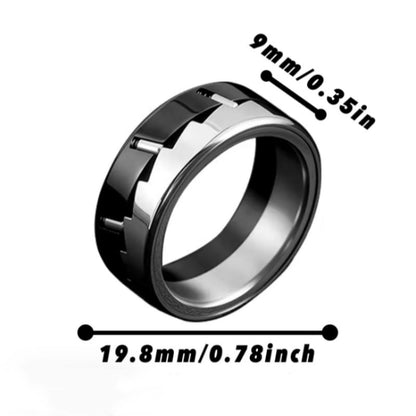 The New ‘Click & Spin’ Ratchet Ring: Your Fidget Toy & Stylis EDC Must-Have!