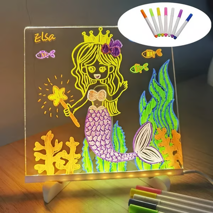 🌈🖌 Spark Creativity Instantly - 49% OFF - 🎁 Acrylic LED Message Board - For Vibrant, Endless Expression!