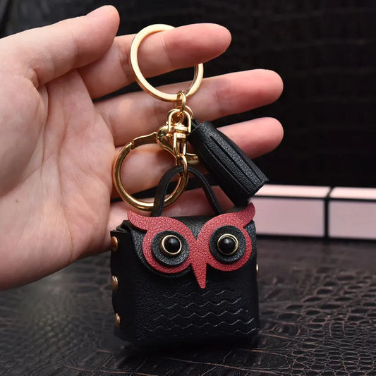 (🌲Early Christmas Sale- 49% OFF) Mini Owl Coin Purse Keychain