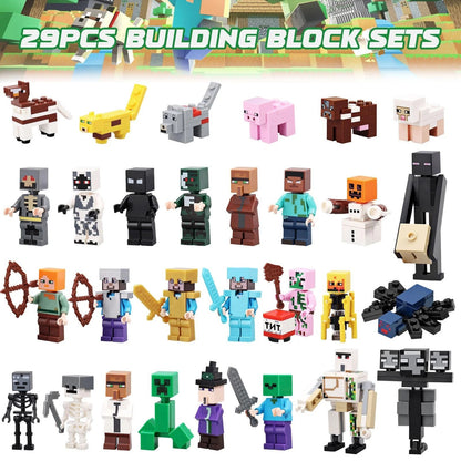 2025 Toy Figures Building Blocks Advent Calendar