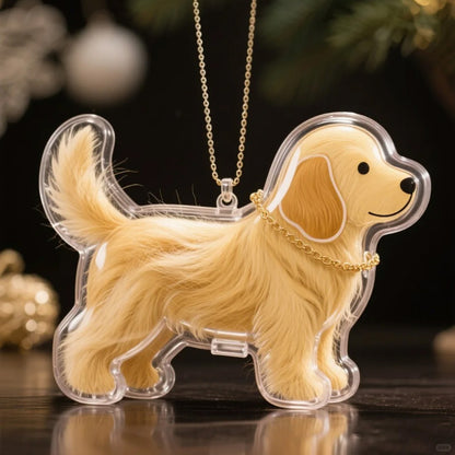 🎄Christmas Hot Sale 49% OFF - Dog Hair Storage Memorial Keychain