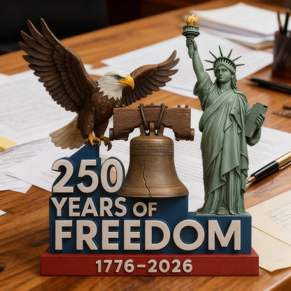 🔥Last Day Sale 49% OFF 🎉2025 Affordabls® Handmade American History Commemorative Desktop Statue