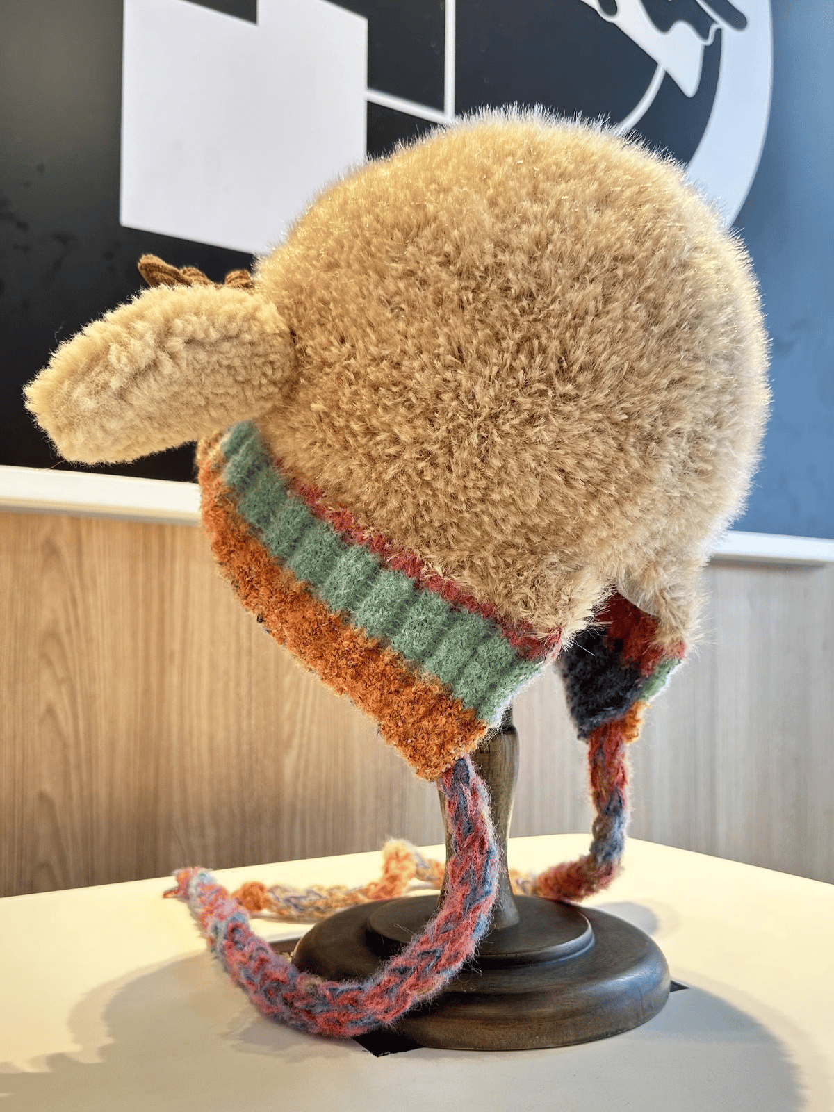 Original design Festive Christmas Lamb Horn Hat or Antler Hat