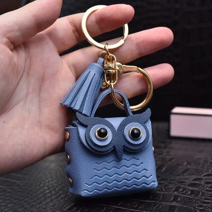 (🌲Early Christmas Sale- 49% OFF) Mini Owl Coin Purse Keychain