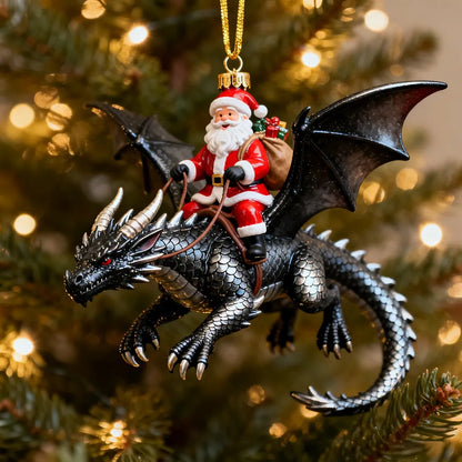 Santa’s Dragon Riders Ornament Collection