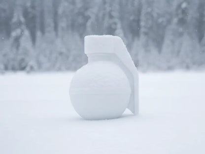 ☃️💣Snow-nade: Grenade Snowball Mold