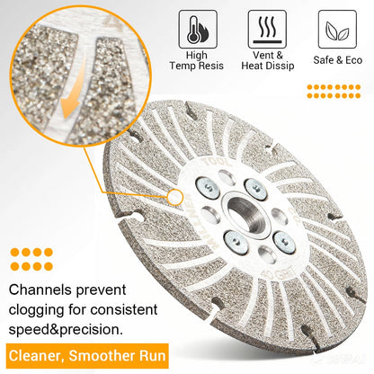 🔥 Electroplated Diamond Angle Grinding Wheel✨