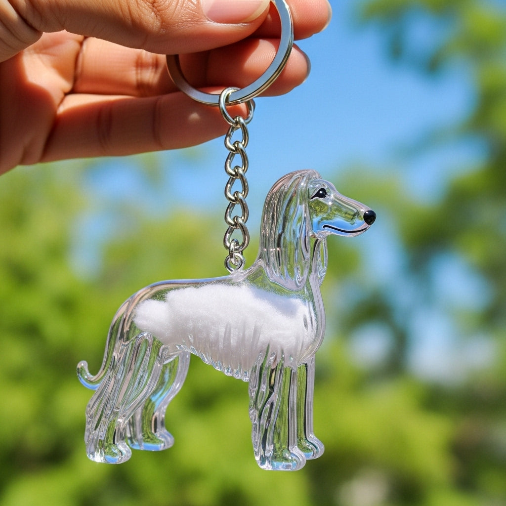 🎄Christmas Hot Sale 49% OFF - Dog Hair Storage Memorial Keychain