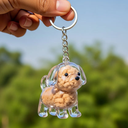 🎄Christmas Hot Sale 49% OFF - Dog Hair Storage Memorial Keychain