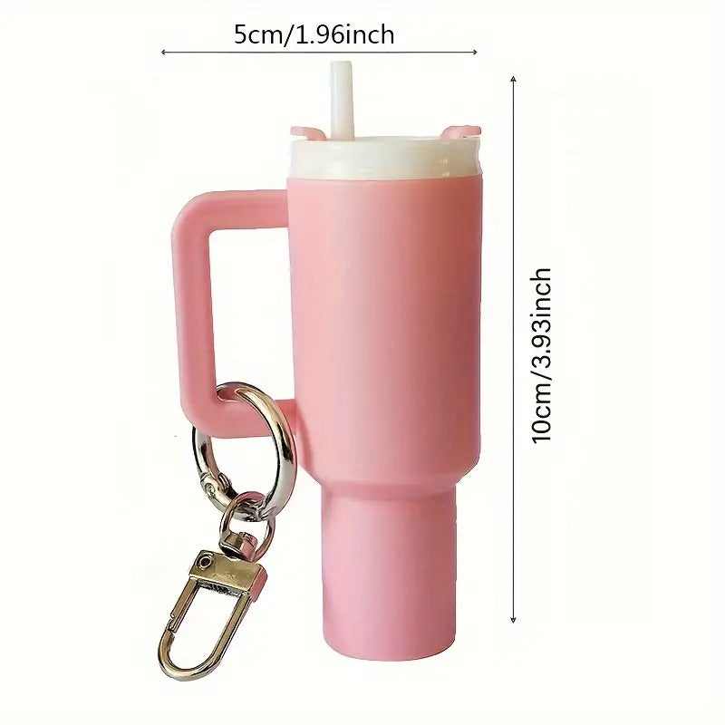 🔥CHRISTMAS HOT SALE🔥Cute Mini Tumbler Ornament Keychain 💸