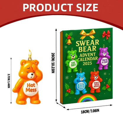 Funny Bear Christmas Adult Advent Calendar 2025