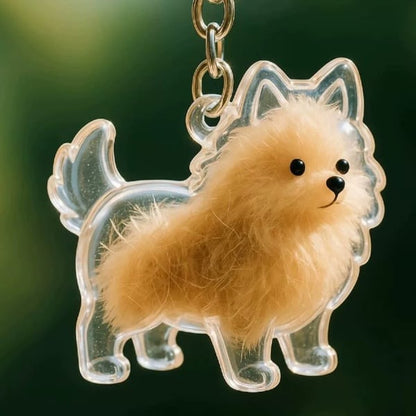 🎄Christmas Hot Sale 49% OFF - Dog Hair Storage Memorial Keychain