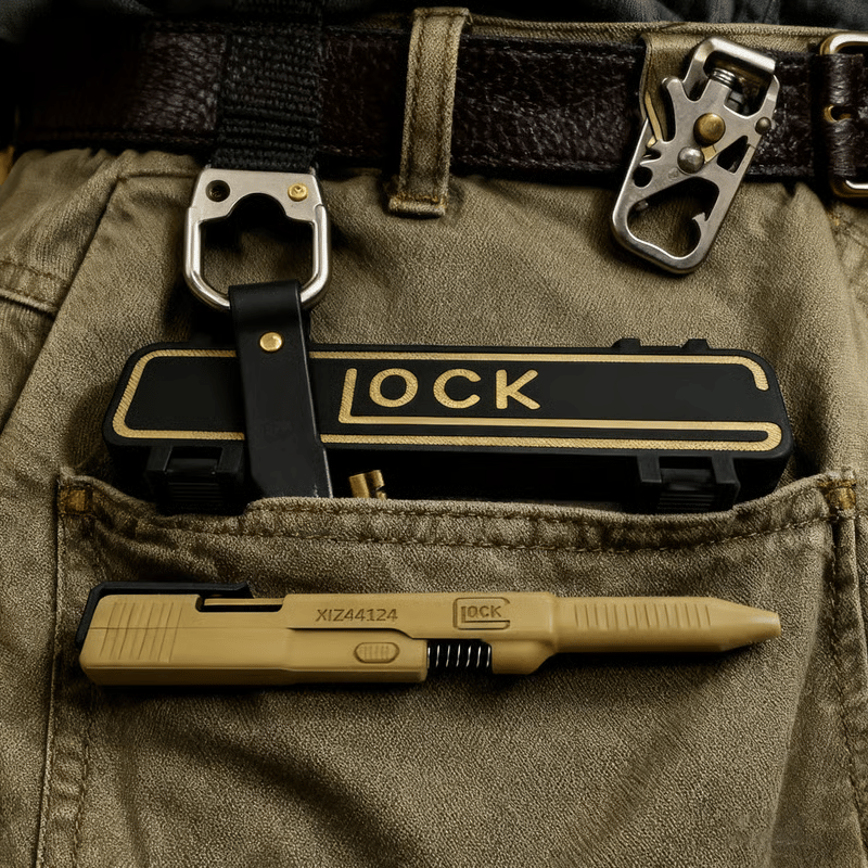 Tactical Slide Action Ballpoint Pen