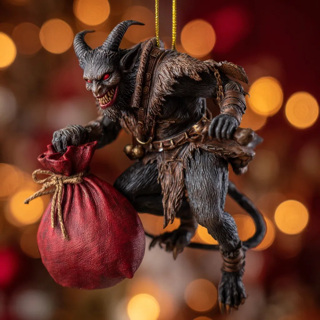 Christmas Ornament Set – Dark Holiday Mischief Collection