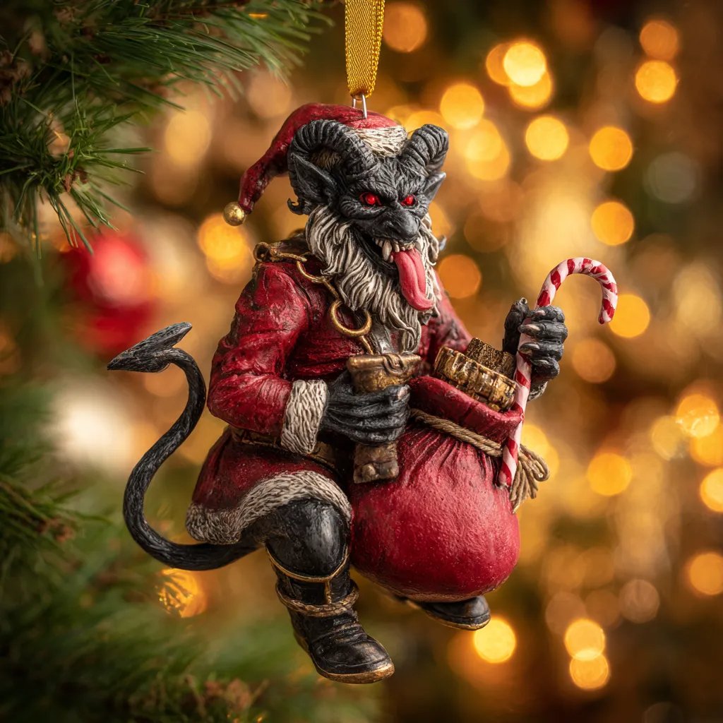 Christmas Ornament Set – Dark Holiday Mischief Collection