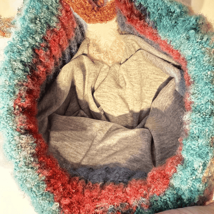 Original design Festive Christmas Lamb Horn Hat or Antler Hat