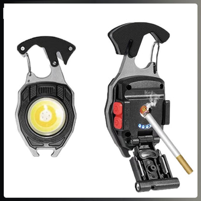 (🎄Early Christmas Sale - 49% OFF) Multifunction Keychain Flashlight, 🔥Buy 3 Get 2 Free ONLY TODAY!