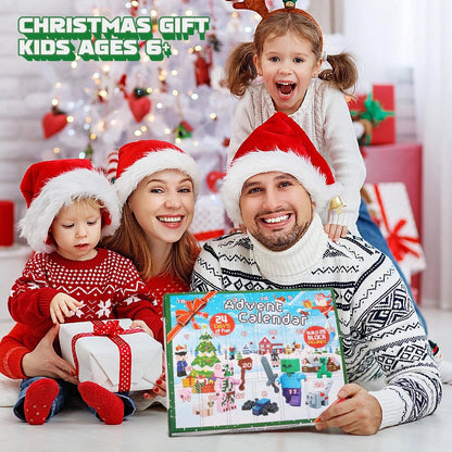 2025 Toy Figures Building Blocks Advent Calendar