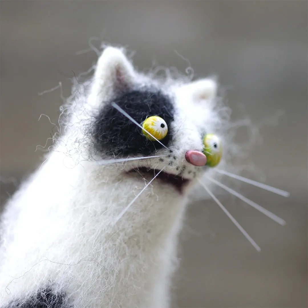 🎄Christmas Hot Sale - 49% OFF✨Wool Felt Familiars – Quirky Handmade Companions