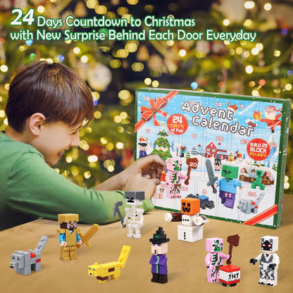2025 Toy Figures Building Blocks Advent Calendar