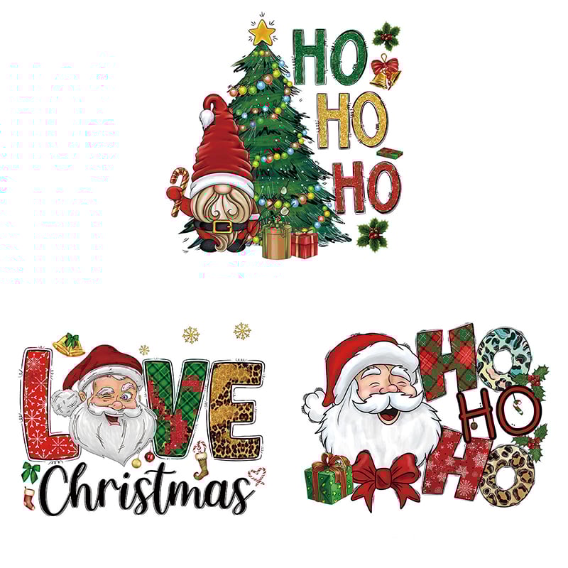 🔥LAST DAY 50% OFF🎄15PCS Christmas Mystery DTF Transfer Bundle ✨Ready to Press Holiday Designs for Festive DIY Creations