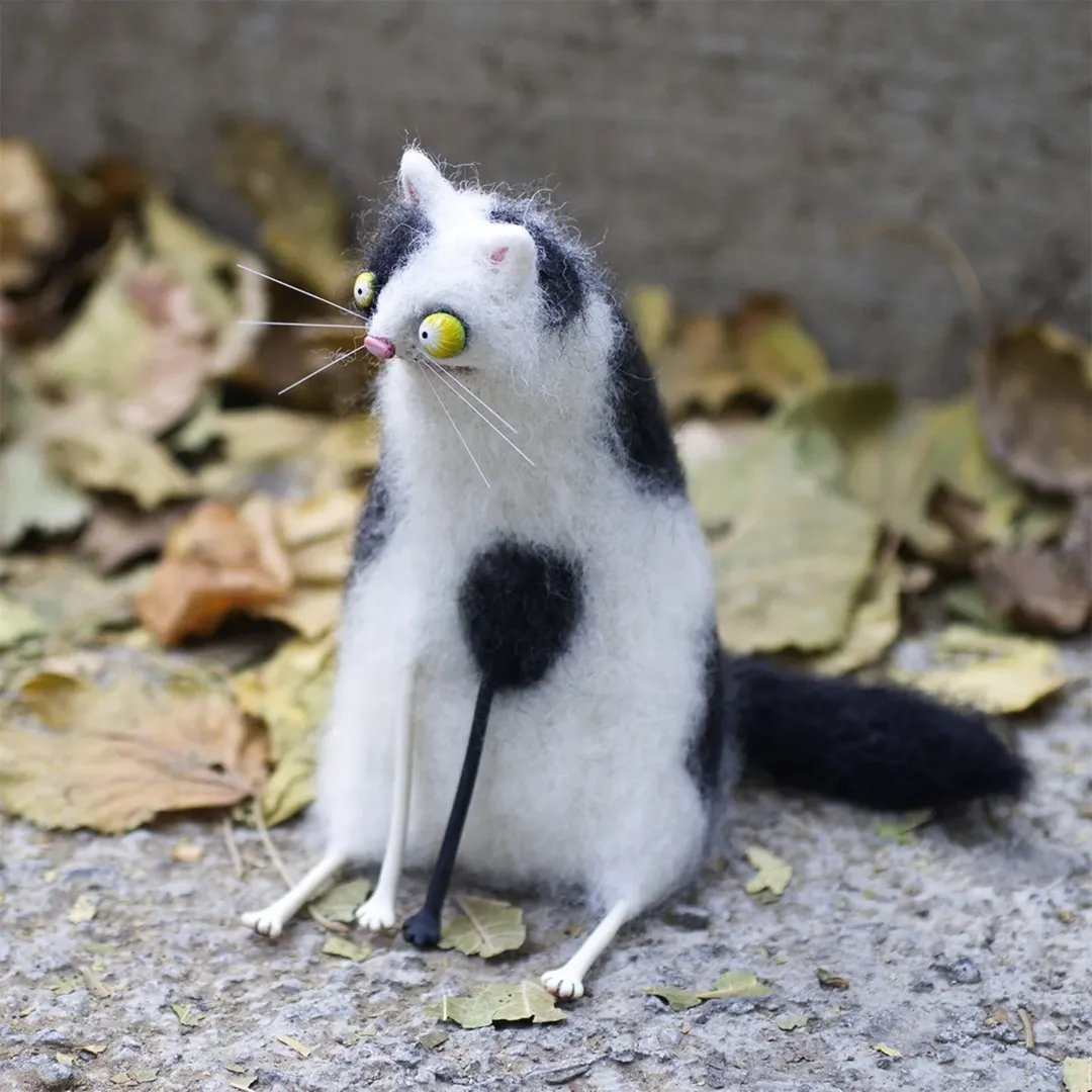 🎄Christmas Hot Sale - 49% OFF✨Wool Felt Familiars – Quirky Handmade Companions